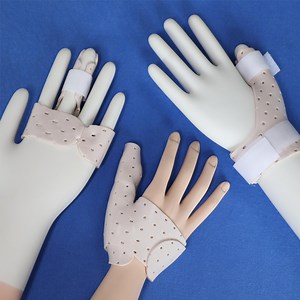Thermoplastic Thumb Finger Orthopedic Splint for Physiotherapy Rehabilitation CE ISO13485