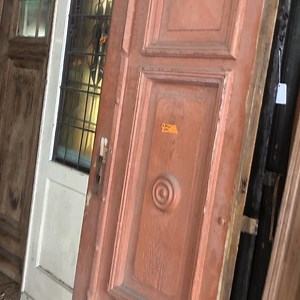 New German door shipment has arrived here @oldworldantieks we have a huge variety of smaller single doors that would work for your pantry, bathroom headboards..... the list goes on! #europeanantiques #europeandoors #owa #architecturalsalvage #churchsalvage #oldworldantieks | Old World Antieks