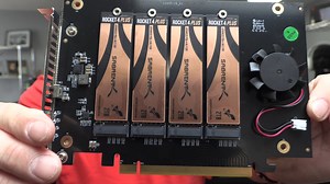 Time to get down and dirty with the Sabrent Quad NVME AIC | tinytomlogan