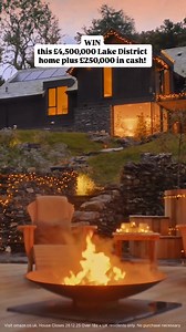 1.3M views |  WIN A £4.5M HOUSE IN THE LAKE DISTRICT + £250,000 You could win this enchanting house nestled between Windermere and Kendal, complete with a private lake, sauna, hot tub and £250,000 in cash. Welcome to the Omaze Million Pound House Draw, Lake District, your chance to transform your life this Christmas. And the best part? You'll be supporting the RSPCA to help rehabilitate rescued animals. So, what are you waiting for? Enter now. | Omaze UK | Facebook