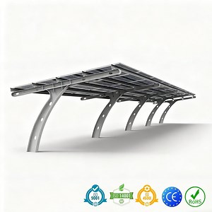 [Hot Item] Dwin Safety Surface Commercial Solar Panel Carport Parking EV Charging Carport Parking