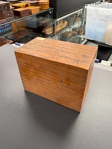 Rustic Vintage Oak Wooden Box | Farmhouse Primitive Storage, Recipe Card Holder, Collectible Décor - Etsy Canada