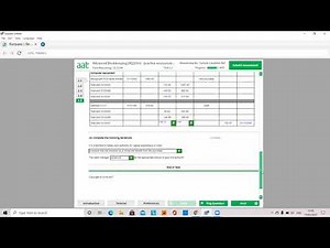 AAT Advanced Bookkeeping - sample 1