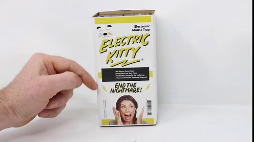 Electronic Mouse Trap Indoor Outdoor Zapper Traps Mice Rodent Eliminator