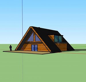A-frame Cabin Inspiration (2 Bed 2 Bath) - Etsy UK