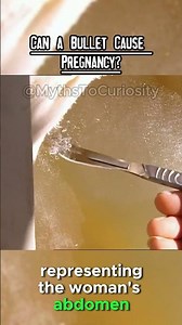 Can a Bullet Cause Pregnancy? #mythbusters #shorts #mythbusting #myth