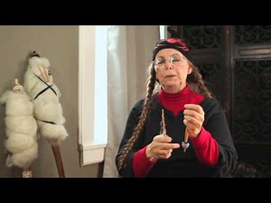 Medieval Hand Spindle Preparation