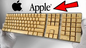 413K views · 2.7K reactions | in this video i show you how i restored this old apple keyboard #howto #tysytuberestoration #diy #paint #rusty #metalwork #woodwork | Tysy TUBE | Facebook