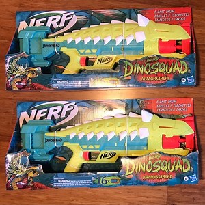 BOGO - Get 2 Nerf DinoSquad Armorstrike Dart Blasters of Anklyosaurus Dinosaur!
