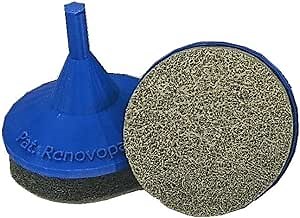Pool Tile Cleaning Drill Pad Removes Calcium and Hard Water Spots from Waterline Pools Tile (1 Pad)