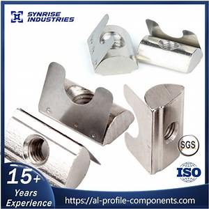 [Hot Item] Spring T Nut with Spring Leaf, Spring Nut, Industrial Aluminum Profile Accessories