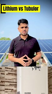 Which battery should buy lithium or Tall Tubulir for solar inverters? | Bright Brothers Solutions Private Limited