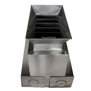 Aggregate Rock Stainless Steel Riffle Box Sample Splitter