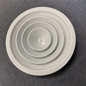 [Hot Item] Bagian HVAC Ahu Saluran Udara Keluaran Udara Diffuser Langit-langit Bulat