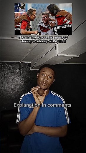 Lost his memory during worldcup finals 😔