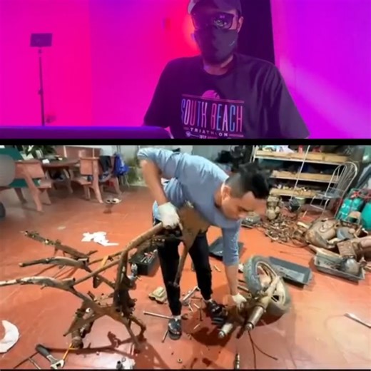 Restauration et réparation d'une vieille moto | ศูนย์ส่งเสริมคุณภาพชีวิตข้าราชการกองทัพเรือ - หาดนางรอง | Facebook