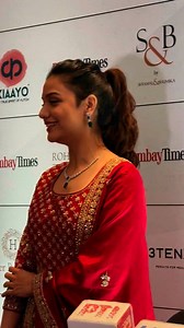 Divya Agrwal was clicked at Bombay Times Fashion Week. #divyaagarwal | Indian Television Academy