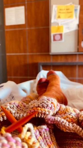 When times get hard 😭 I knit As a parent one of the hardest things to watch is your kid suffer. So as I sit bedside, I am knitting. Knitting gives me something to focus on instead of my fears. My knitting even soaks up my tears (when she is not looking) Even though I’m scared to death, I will knit my through life’s current test. Forgive me in advance for my delay in responding and being present. Mommy on duty | GGmadeit