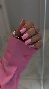 23K views · 76 reactions | Perfect simple square pink nails #nails #squarenails #pink #pinknails #nailart #nailsdesign | Manichiura cu gel | Facebook