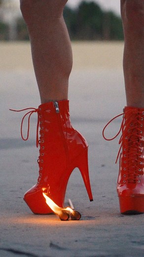 Turning up the heat ❤️‍🔥⁠ ⁠ Leave some 🔥🔥 in the comments 🤩⁠ ⁠ These red-hot platforms will set your every move ablaze, even without the fire ✨❤️⁠ ⁠ 👠: Devon in red - 6 inch platform⁠ 📸: @seabass.studios⁠ ⁠ ⁠ #burjushoes #heels #highheels #dance #dancer #fashion #style #shoes #inspiration #art #beauty #confident #selflove #footwear #pole #poledance #poleshoes #poleheels #platforms #platform #platformboots #platformheels #fire #firedance #firedancer #firedancing | Burju Shoes