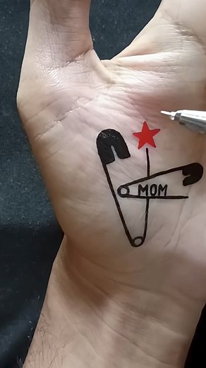 How to draw temporary tattoo pen #diy #tattoo #tattooart #drawing | Naylor Maddison