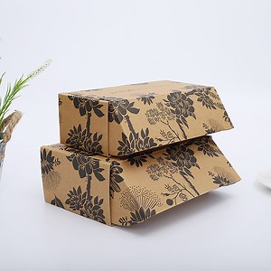 [Hot Item] Unique Custom Logo Printed Natural Kraft Board Corrugated Paper Packaging Carton Boxes