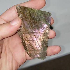 We dusted off a box and discovered these INSANE Fire Labradorite...