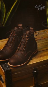 Crafted with full-grain leather and a Goodyear welt, our Vintage Brown Ranger Boots are built to last every mile. | Craft and Glory