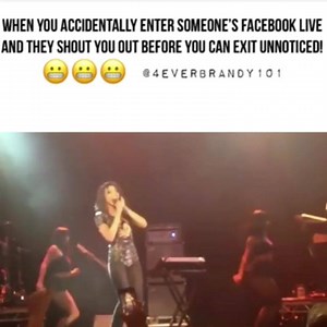 This cant only happen to me!! 😬😂😩 Bish I was just tryna check me DMs, not watch u do ur makeup and mouth the lyrics to a song your barely know! 💀 #UhOh #Brandy101 | Brandy 101