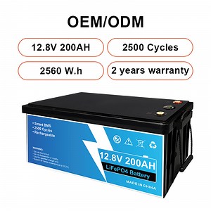 [Hot Item] 12V Lithium Ion Battery 12V 200ah Deep Cycle Lithium Battery with BMS