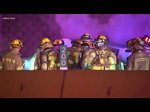 Two major highway closures in Dallas-Fort Worth snarl Monday morning traffic