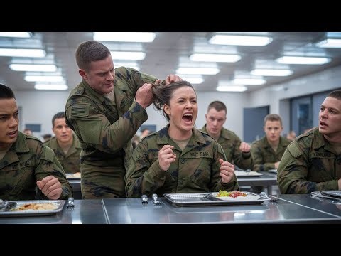 A Marine Pulled Her Hair in the Mess Hall — Unaware She Was the SEAL Team's New Commander