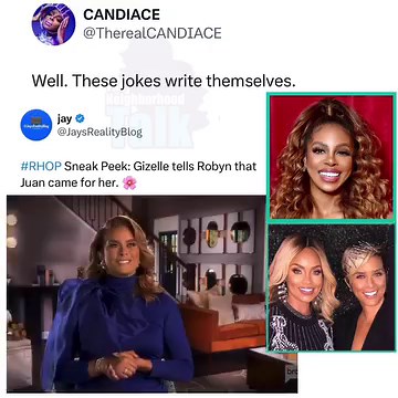 Robyn is a lil delulu 😂 💀 #gizellebryant #robyndixon #juandixon #rhop #TheyKnowInfo | TheyKnowInfo