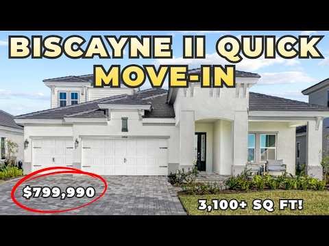 Biscayne Model Tour | 3,100+ Sq Ft Florida New Construction Home | VivaTampa