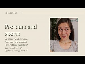 Pre-ejaculate (Pre-cum) and sperm