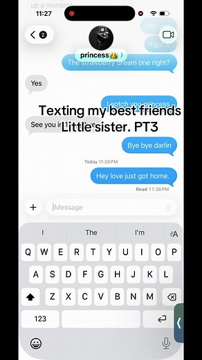 PT3#fyp #textingmycrush #bestfriendslilsis #iphone #iloveher | texting