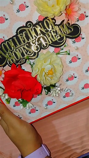 Anniversary Gift Idea. Scrapbook and Wall Hanging 🥰🥰 #arasflair #anniversarygift #couple | Ara's Flair
