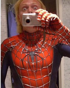 9.9K views · 355 reactions | My homemade Spiderman costume when I was a kid, and my homemade Spiderman costume as a full grown knob ‘ed #spiderman #spidermancostume | Keith Lemon | Facebook