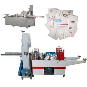 [Hot Item] Z Fold Tissue Napkins Embossing Making Machine Tissue Napkin Cutting and Edge Folding Machine