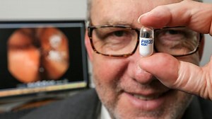 Bowel camera an easy pill to swallow