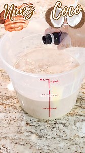 Agua Fresca de Nuez con Coco Cremosita! 😋🤤 | Nena Postres