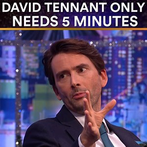 David Tennant talks about birthday celebrations with wife, Georgia Moffett and the gift wrapping that confused her. Don’t miss it, Tuesday 24th December 21:00pm on ITV/STV #TheJRshow | The Jonathan Ross Show