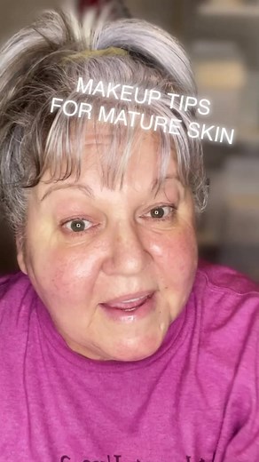 For mature skin, primers can go a long way to smooth the skin's surface for the best makeup application. Prep & priming are key for smoothing the texture of your skin and preventing your makeup from settling into fine lines and wrinkles. Priming formulas also often come with illuminating and hydrating benefits, both of which can be great for more mature skin.Like & follow for more tips for maturing skin! #maturingwomen #nanalife #matureskin #matureskintips #makeup #skincare #instagrowth #womenov