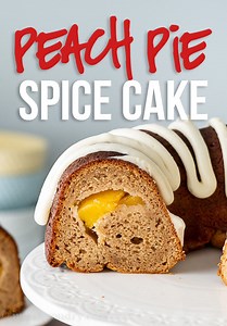 Peach Pie Spice Cake Recipe