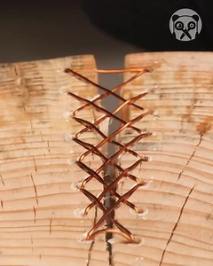 Repairing Wooden Table With Wire & Epoxy! | Life Bites Gallery