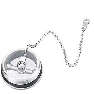 [Hot Item] Sealed Stainless Steel Oil Tank Cap for Speedboat & High-Speed Vessel Engine Leak-Proof Accessories