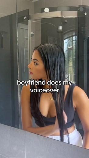 Garnier Hair Mask Review with Boyfriend Voiceover | Smooth & Silky Hair Tutorial