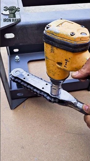 DIY Chain-Drive Socket Adapter 🔧 Perfect for Tight Spaces