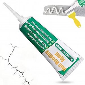 Wall Mending Agent, 100g Wall Repair Cream Quick Easy Fill The Holes and Crack Wall, Also Works on Wood & Plaster,Wall Filling Repair Paste Kit Waterproof