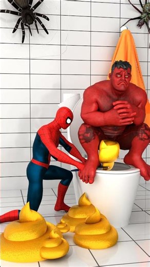 Hulk is giving golden hilarious poop #hulk #funny #shorts